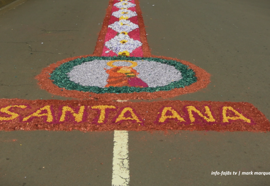 “TAPETES PARA RECEBER SANTA ANA” – Festa de Santa Ana – Beira – Ilha de São Jorge (26.07.2026) (c/ vídeo)