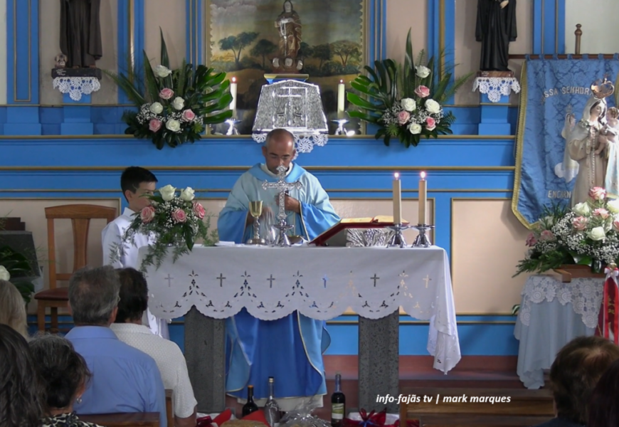 “EUCARISTIA SOLENE” – Festa de Nª Srª da Encarnação – Ribeira do Nabo – Ilha de São Jorge (30.08.2026) (c/ vídeo)