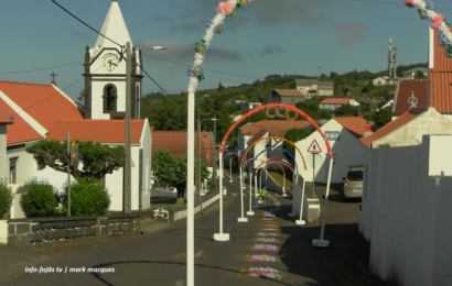 Preparação dos Tapetes “Festa Srª das Neves”– Norte Grande – Ilha de São Jorge (02.08.2026)  (c/ vídeo)