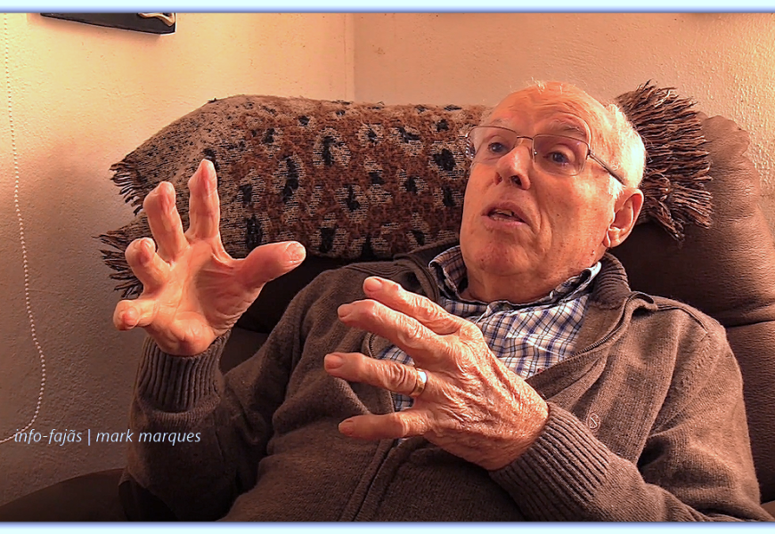 “CONVERSAS SOLTAS” com o Professor Armando Soares – Vila das Velas – Ilha de São Jorge (c/ vídeo)