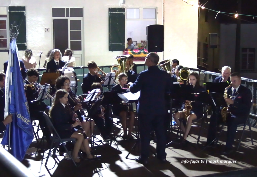 “UNIÃO URZELINENSE”  em Concerto – Festas Nª Srª da Encarnação – Ribeira do Nabo – Ilha de São Jorge (29.08.2026) (c/ vídeo)