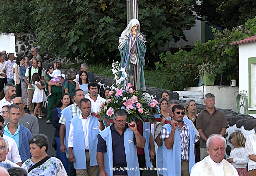 “PROCISSÃO” – Festa de Nª Srª das Dores – Fajã do Ouvidor – Ilha de São Jorge (20.09.2026)  (c/ vídeo)